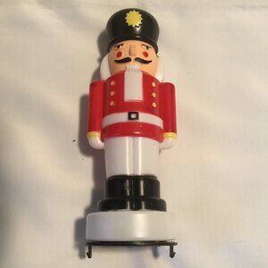 Empire Blow Mold 1995 Toy Soldier/Nutcracker Pathway Light Topper 10"